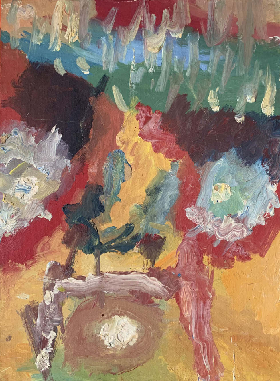 Abstract Face by Frank Moore