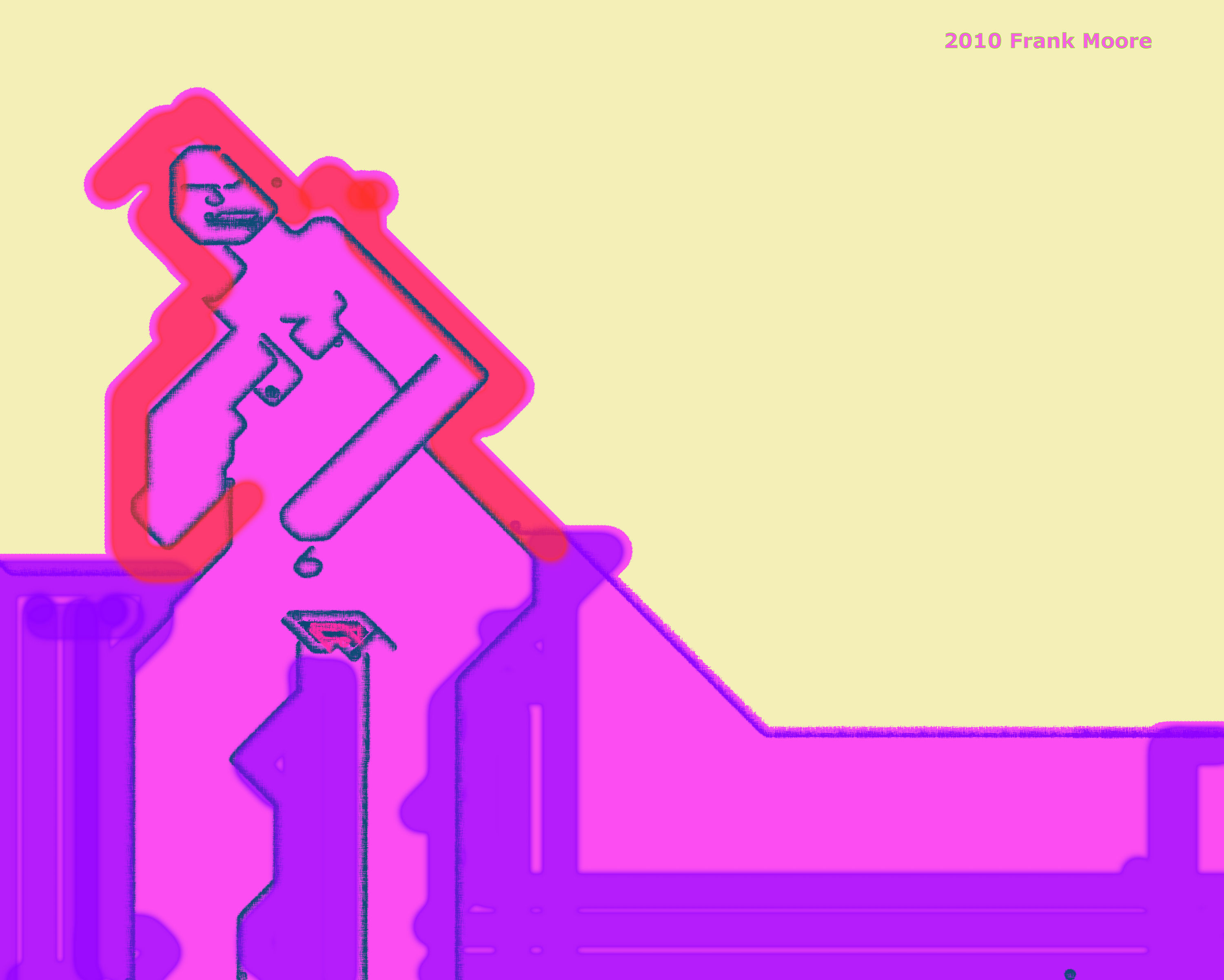 Cheap Nude by Frank Moore