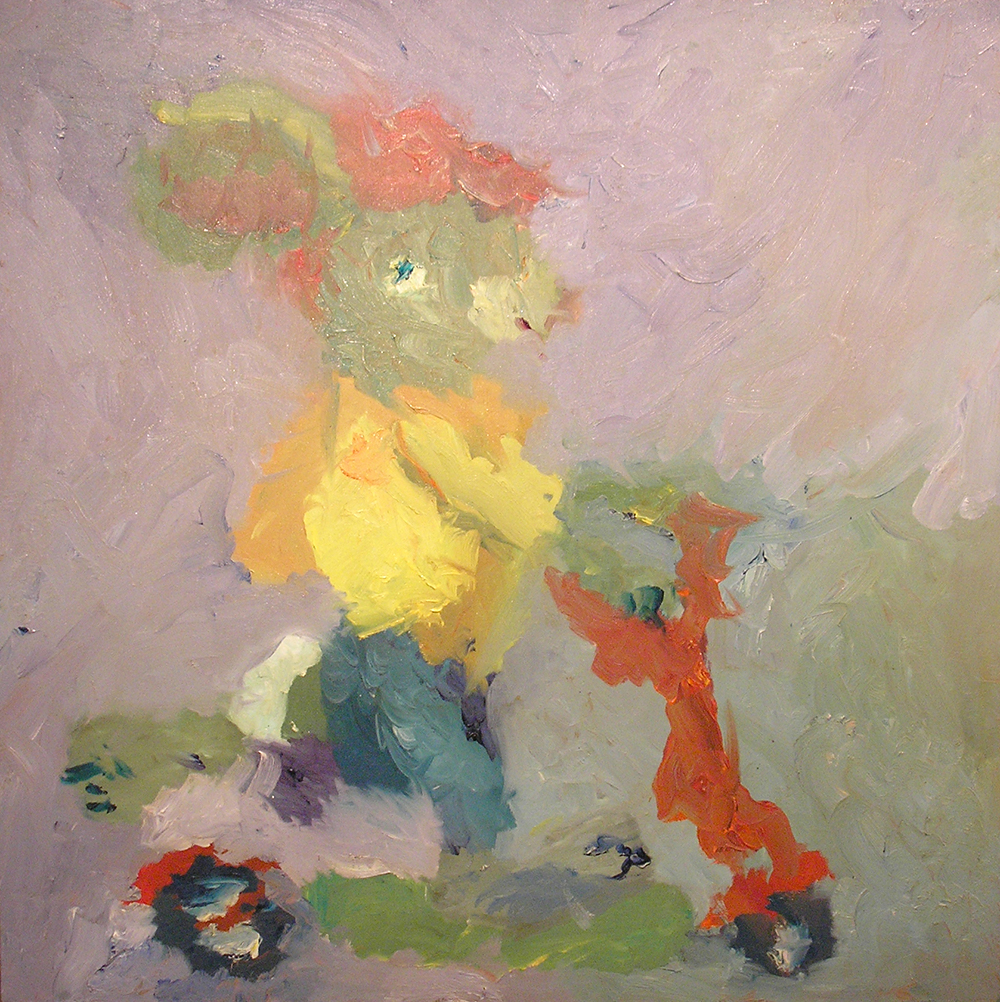 Rabbit on a Scooter by Frank Moore